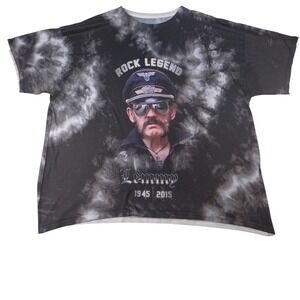 Motorhead Lemmy Kilmister Rock Legend Tie Dye T Shirt